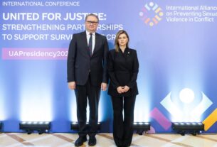 Олена Зеленська взяла участь у Міжнародній конференції із запобігання сексуального насильства