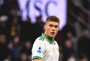 Новини спорту - Довбик у матчі з Міланом відзначився рекордно низькою активністю