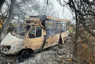 Новини України - На Донеччині росіяни атакували маршрутку з людьми