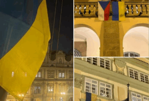 Новини світу - У Чехії спікер парламенту зняв з будівлі прапор України. Тепер їх там три