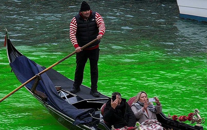 Новини світу - У Венеції засудили Ґрету Тунберґ через акцію з фарбуванням води