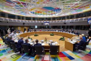 Звернення Володимира Зеленського до лідерів ЄС під час засідання Європейської Ради