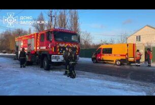 Запоріжжя: рятувальники ліквідовували наслідки російського обстрілу