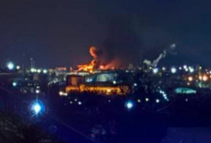 Новини України - Дрони атакували нафтобазу на Луганщині - соцмережі