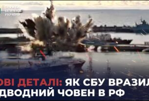 Нові деталі спецоперації СБУ: перед підривом підводного човна Служба уразила літак-розвідник Іл-38Н