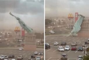 Новини світу - У Бразилії впала копія американської статуї Свободи