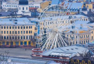 Новини Києва - У Києві демонтують Колесо огляду на Подолі