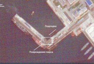 Новини України - Ураження субмарини РФ: з'явилися знімки з космосу