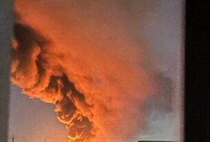 Новини України - У Луцьку після прильоту БПЛА спалахнула пожежа